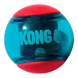 Kong Squeezz Action Ball med Piv